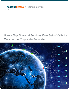 了解某大型跨国投资银行如何利用 Internet Insights（互联网洞察）了解互联网中断事件